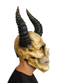 MASQUE MOUSSE SQUELETTE DEMON 37CM X 26CM X 53CM