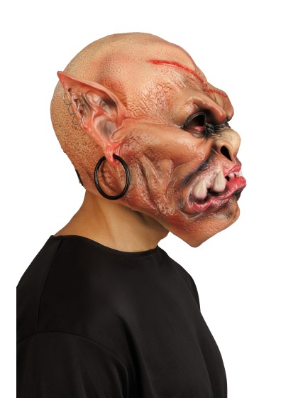 MASQUE MOUSSE MONSTRE PIERCINGS 32CM X 26CM X 30CM