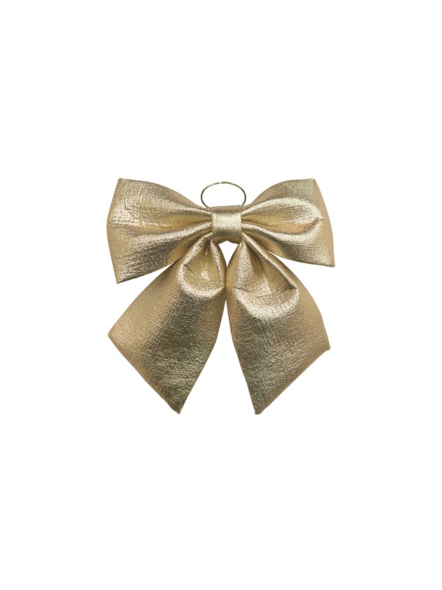 SCHLEIFE STELLAR GOLD GLÄNZEND 34CM X 5CM X 34CM