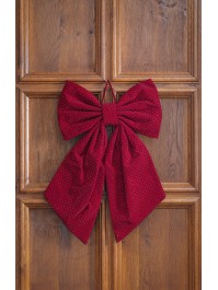 NOEUD RUBY SANTA 47CM X 5CM X 64CM