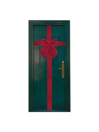 NOEUD DE PORTE RUBY SANTA 42CM X 5CM X 46CM