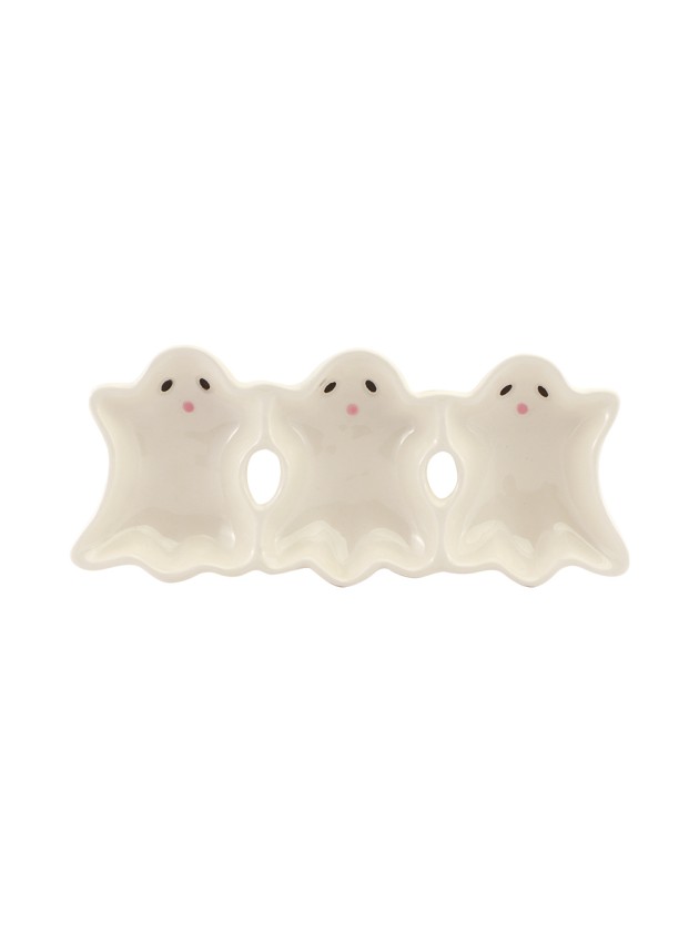 SCHALE KERAMIK 3 GEISTER SUMMERWEEN 24CM X 3CM X 10CM