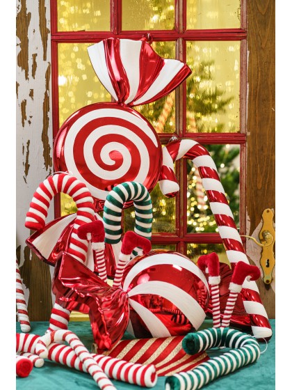 CANDY CANE XL A SUSPENDRE SWEET NOEL 16CM X 4CM X 60CM