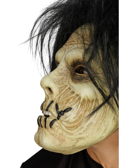 MASQUE LATEX ZOMBIE BILLY 18CM X 29CM X 38CM