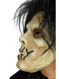 ZOMBIE BILLY LATEX MASK 18CM X 29CM X 38CM
