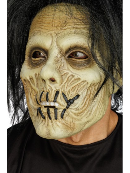 MASQUE LATEX ZOMBIE BILLY 18CM X 29CM X 38CM