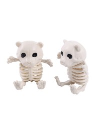 SQUELETTE OURSON 12CM X 7CM X 13CM