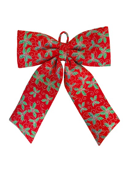 NOEUD VELOURS HOUX GEANT 70CM X 8CM X 80CM