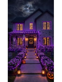 GIRLANDE 200 LED VIOLETT 20M 20M