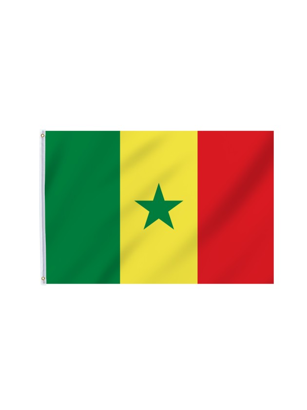 DRAPEAU SENEGAL 90CM X 150CM