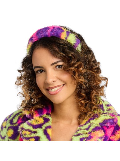 NEON PRINT HEADBAND ONE SIZE