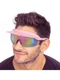 SUNGLASSES WITH PINK VISOR 16.5CM X 22CM X 7.5CM