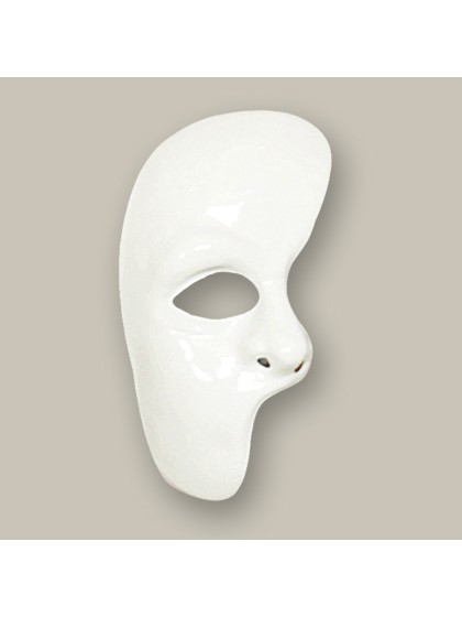 HALF-MASK PHANTOM WHITE 