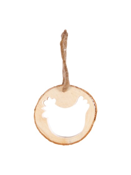 HUHN HOLZ CREUX SUSP 10CM
