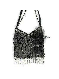 BAG CHALESTON BLACK 18CM X 1.5CM X 18CM