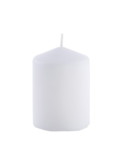 BOUGIE CYL BLANC 6CM X 10CM