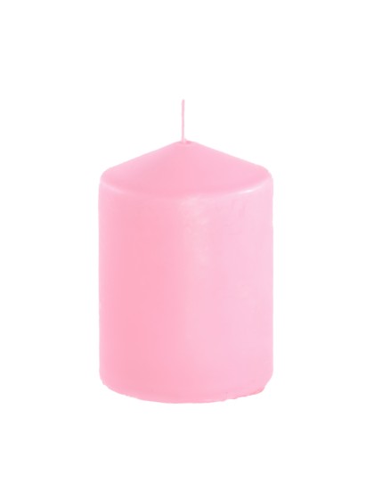 KERZE CYL ROSA PALE 6CM X 10CM
