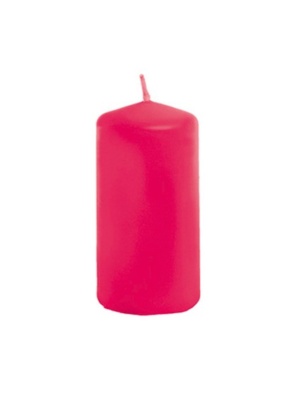 FUCHSIA PILLAR CANDLE 4CM X 6CM