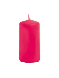 BOUGIE CYL FUCHSIA 4CM X 6CM