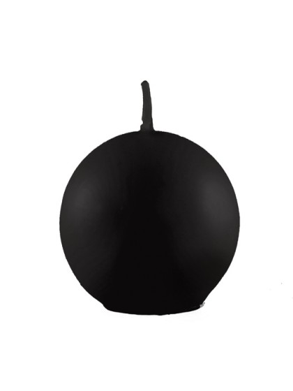 KERZE KUGEL SCHWARZ DIA 6CM
