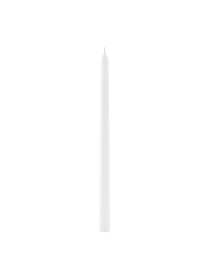 SET 2 FACKELKERZEN WEISS 30CM