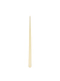 SET OF 2 IVORY TAPER CANDLES 30CM