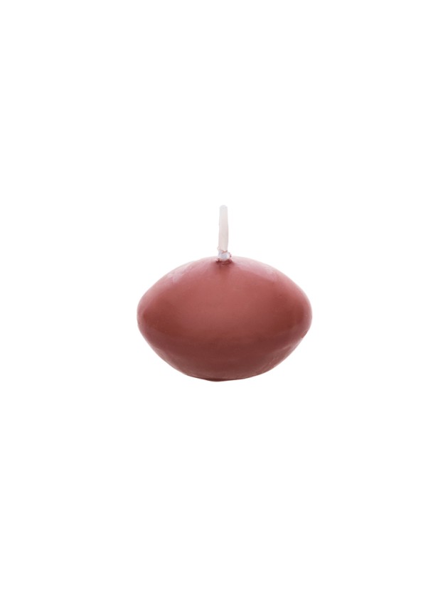 SET 6 BOUGIES FLOTTANTES TERRACOTTA DIA 4.7CM