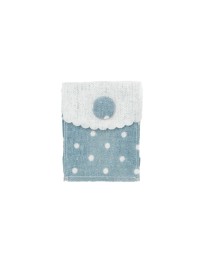 SET 4 TÜTEN BLAU PASTELL POIS 8.2CM X 5.7CM