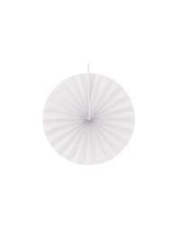 SET 4 EVENTAILS BLANC DIA 20CM