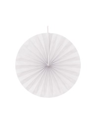 SET 4 EVENTAILS BLANC DIA 40CM