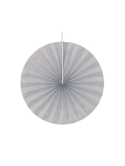 SET 4 EVENTAILS GRIS DIA 40CM