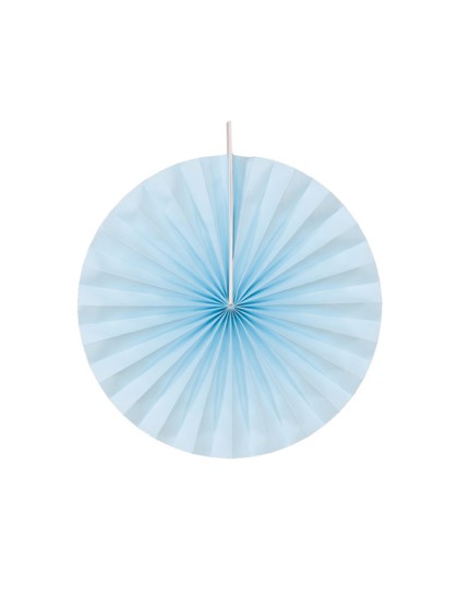 SET 4 EVENTAILS BLEU PASTEL DIA 40CM