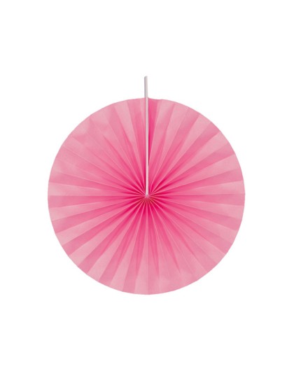 SET 4 EVENTAILS ROSE VIF DIA 40CM