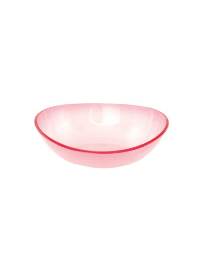 MINI FUCHSIA SALAD BOWL 18.4CM X 13.9CM X 7.5CM