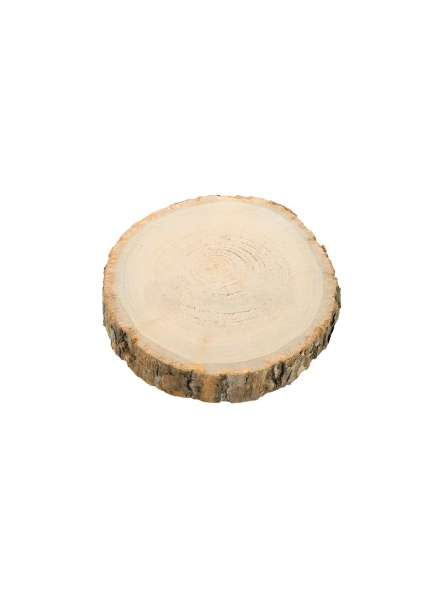 ROUND WOOD CHIP DIA AROUND 17CM X 2CM