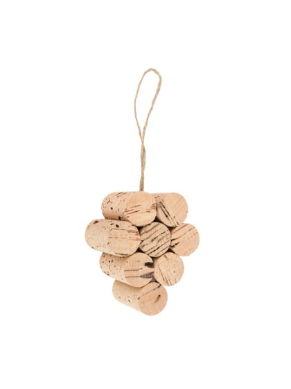 GRAPPE BOUCHONS LIEGE 9CM X 7CM X 4.4CM