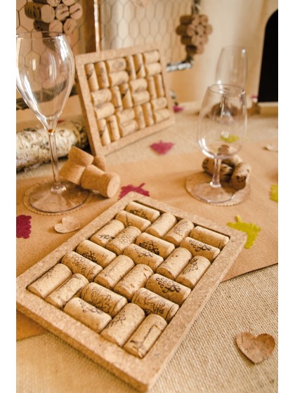 TAFEL KORK 21.5CM X 16.5 X 1.6CM