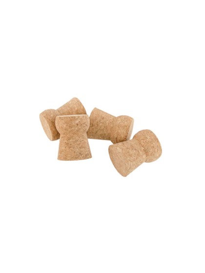 SET 4 CHAMPAGNERKORKEN KORK 3.5CM X 3.2CM X 4.3CM