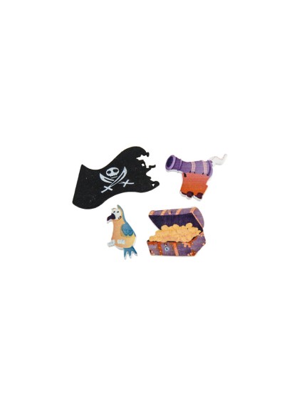 SACHET 16 CONFETTI DE TABLE PIRATES 