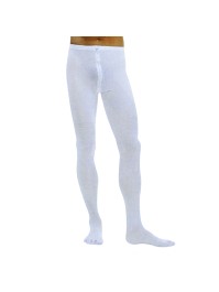 COLLANT BRAGUETTE 80 DENIER BLANC L-XL