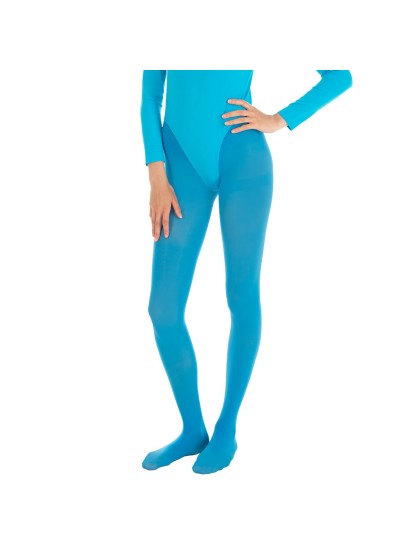 TIGHTS NON-TRANSPARENT 60DEN TURQUOISE L-XL