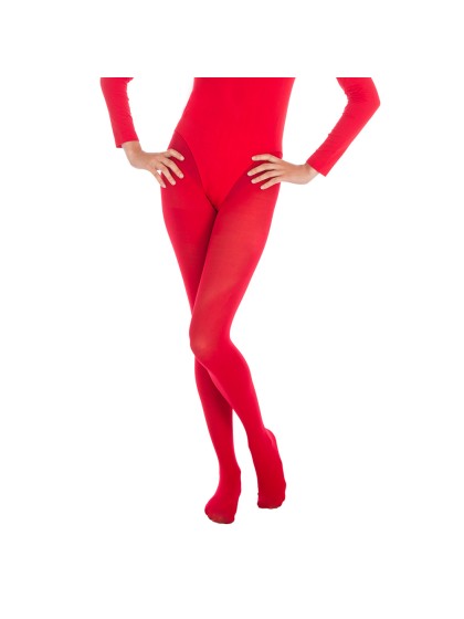 COLLANT 60 DENIER ROUGE XXL-XXXL