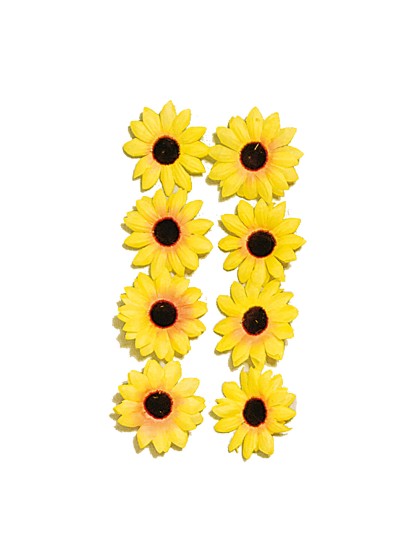 BAG 30 SUNFLOWERS 4CM