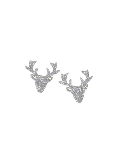 BEUTEL 12 TETES RENTIER PAILLETTEN SILBER ZUM VERSTRAUEN 3CM