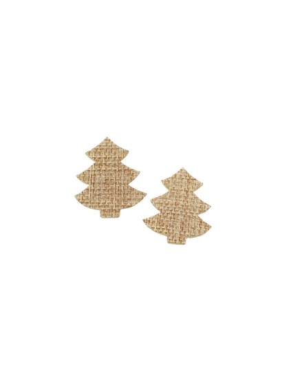BEUTEL 12 TANNEN JUTE ZUM VERSTRAUEN 3CM