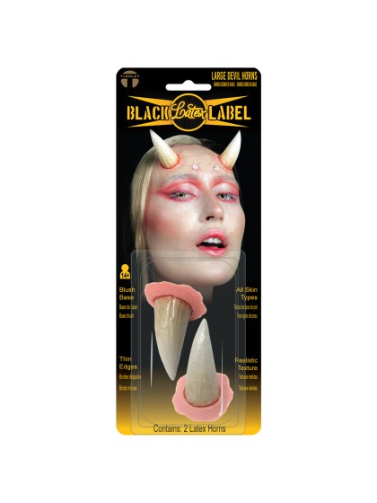 2 CORNES DIABLE LARGES LATEX 