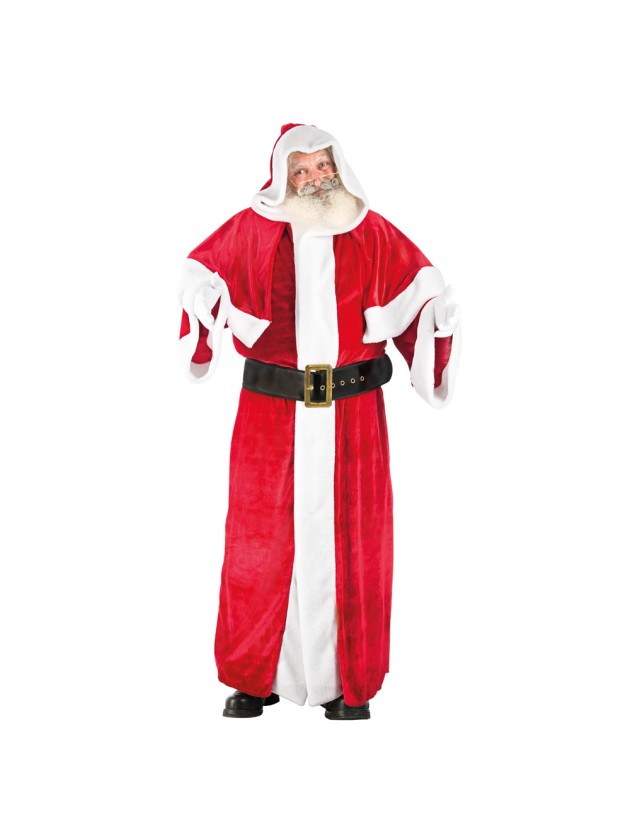 PERE NOEL EUROPEEN VELOURS LUXE 2 PIECES TU