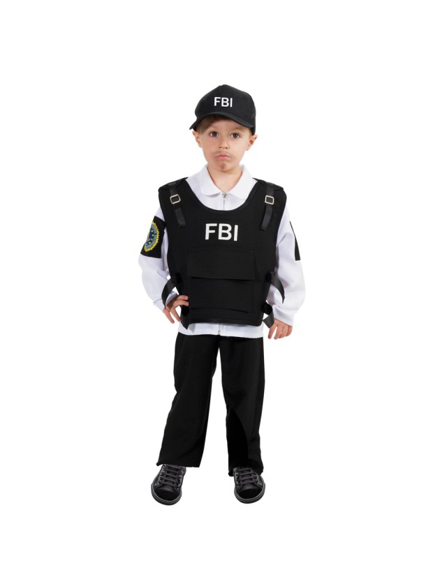 AGENT FBI 4 PIECES 116CM