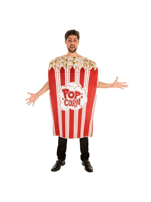 POP CORN COSTUME ONE SIZE