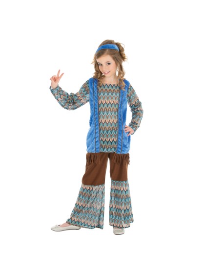HIPPIE VINTAGE BLEU 3 PIECES 116CM